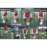 Autographed Arsenal Lot Of 12 X 8 Photos - A Superb Lot Of 12 X 8 Photos Depicting Former Gunners