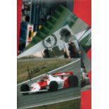 Motor Racing Collection 9 fantastic, signed photos from legends of motorsport includes Joachim Mass,