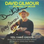 David Gilmour and Polly Samson signed CD sleeve for- Yes, I have Ghosts, with CD Plus, unsigned