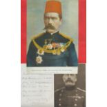 1st Earl Kitchener Handwritten Letter Signed Dated 12th August. Content States about Kitchener