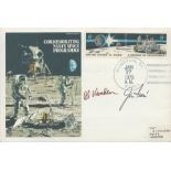 Apollo 15 astronauts Col Al Worden and Moonwalker Jim Irwin signed 1979, NASA cover. From Raf