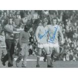 Autographed Manchester City 1974 12 X 8 Photo - B/W, Depicting Manchester City's Mike Summerbee