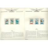 WW2 Aviation Heritage Collection of Mint Stamps, Coins and FDCs Relating to WW2, over 50 Pages. Mint
