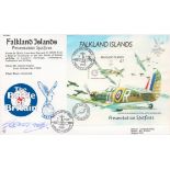 Lord Of Abbots Hay Signed on Falkland Island FDC and Bahamas FDC. Good condition. All autographs