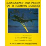 WW2 5 Signed Lancaster The Story of a Famous Bomber Hardback Book by Bruce Robertson. Signed two