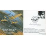 WW2 Sqn Ldr DWJ Butler DFC Signed 60th anniv of the Battle of Hamburg FDC. Good condition. All