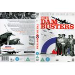 WW2 Sgt Eric Quinney Signed the Dam Busters DVD Sleeve, With DVD Included. DVD in Mint Condition.