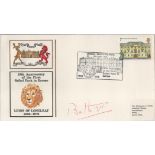 Marquess of Bath signed FDC. 10TH Anniversary of the first Safari Park in Europe, lions of