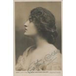 Constance Collier signed 6x4 black and white postcard photo. Good condition. All autographs come
