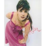 Lily Allen Singer Signed 8x10 Photo. Good condition. All autographs come with a Certificate of