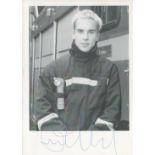 Jim Alexander signed 6x4 black and white photo. Alexander was born in 1976. He is an actor, known