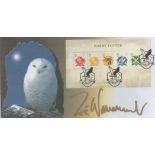 Zoe Wanamaker signed Harry Potter FDC. Cover number 2/5. Good condition. All autographs come with