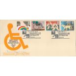 Ronald Gardner signed Commemorative FDC. Help to unlock the mystery of multiple Sclerosis,