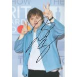 Lewis Capaldi signed 12x8 colour photo. Singer. Good condition. All autographs come with a