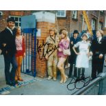 Peter Cleall and David Barry signed 10x8 Fenchurch Street Gang colour photo. Good condition. All