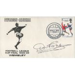 Don Rogers signed Swindon V Arsenal FDC. Football league cup final 1968-69. Includes 1 postmark 15th