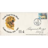 Raymond Briggs signed Guide dogs for the blind golden Jubilee 1931-1981 FDC. Stamp 25 March 1981.