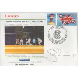 Sean Ervine signed Lord's of the home of cricket FDC. Series 3 (2005) England v Australia.