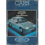 Ford Motor Company vintage paperback book featuring Sierra Three Door plus a great deal more