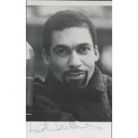 Ben Onwukwe signed 6x4 black and white photo. Onwukwe is a British film, radio, television,