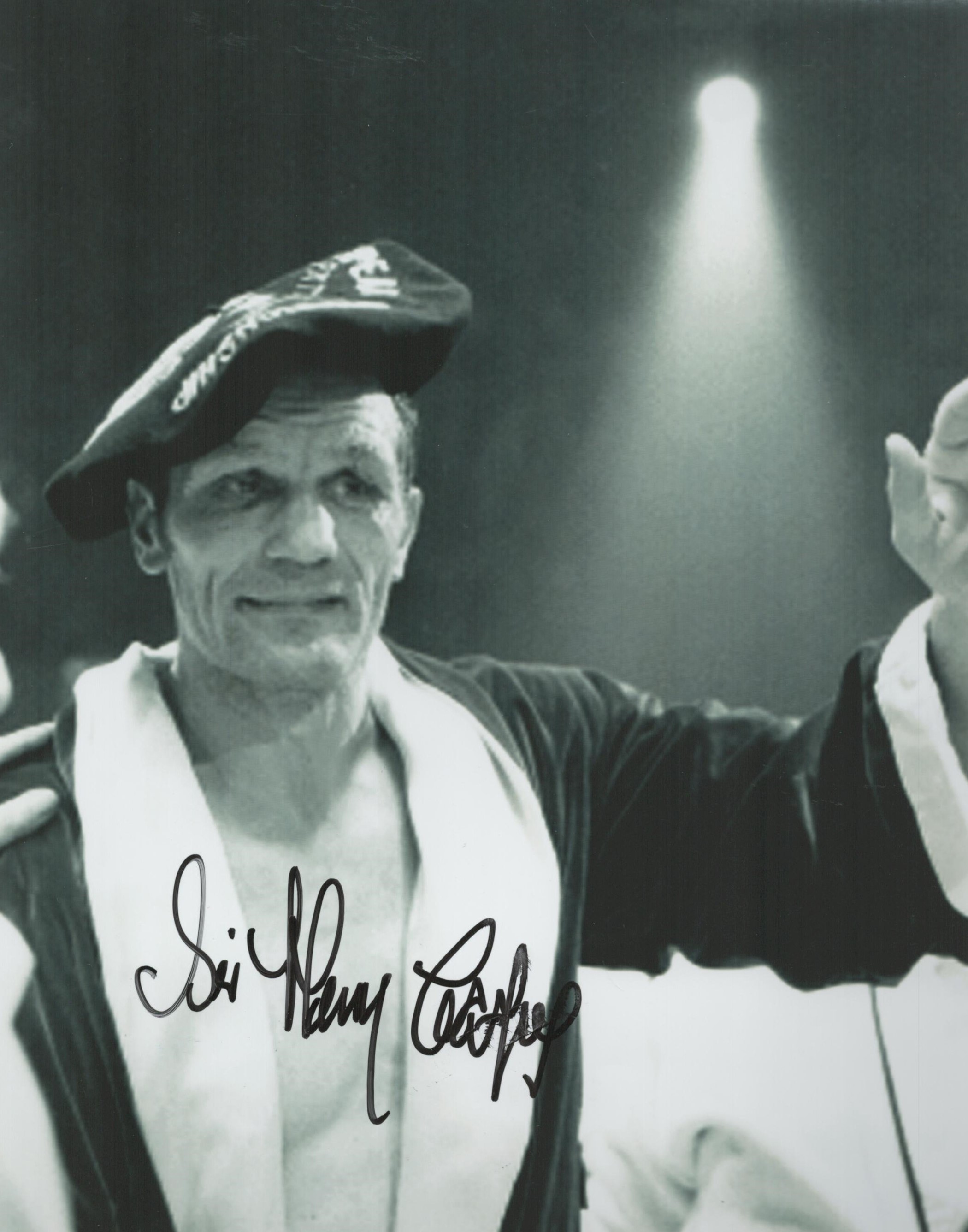 Henry Cooper (1934-2011) Boxer Signed 8x10 Boxing Photo. Good condition. All autographs come with