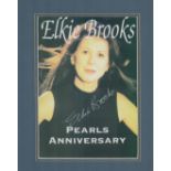 Elkie Brooks Singer Signed 8x10 Mounted Photo. Good condition. All autographs come with a