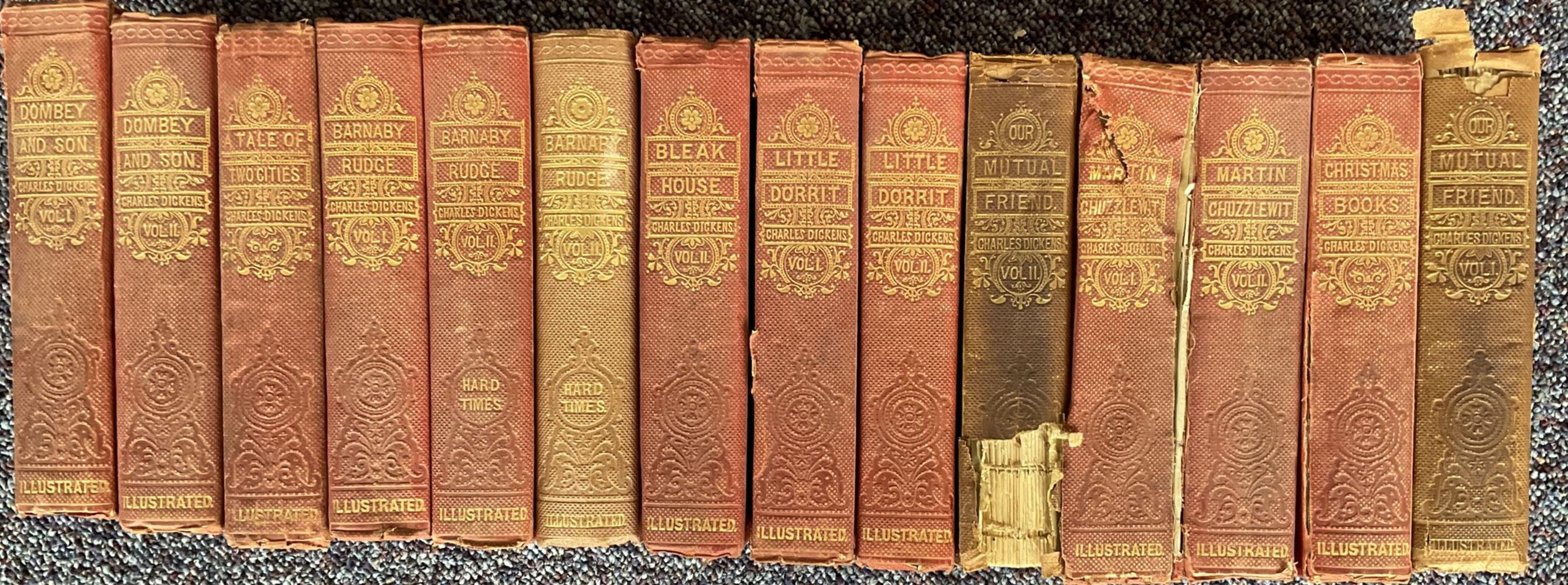 Chaucer Charles Dickens 18th to 20th Century Fiction Book Auction inc rare First Editions