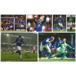 Football. Everton collection of 18 Signed colour Photos, Sizes vary between 12x8 and 10x8.