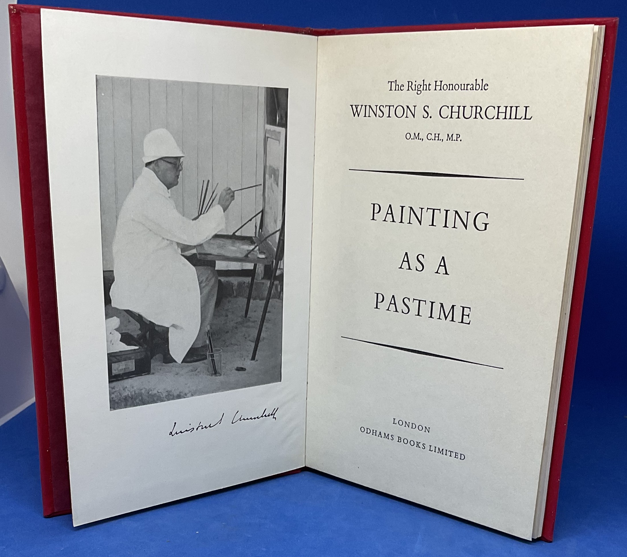 Winston Churchill Book Collection of 3 Books. A Churchill Anthology Hardback Book, Churchill, His - Image 3 of 4
