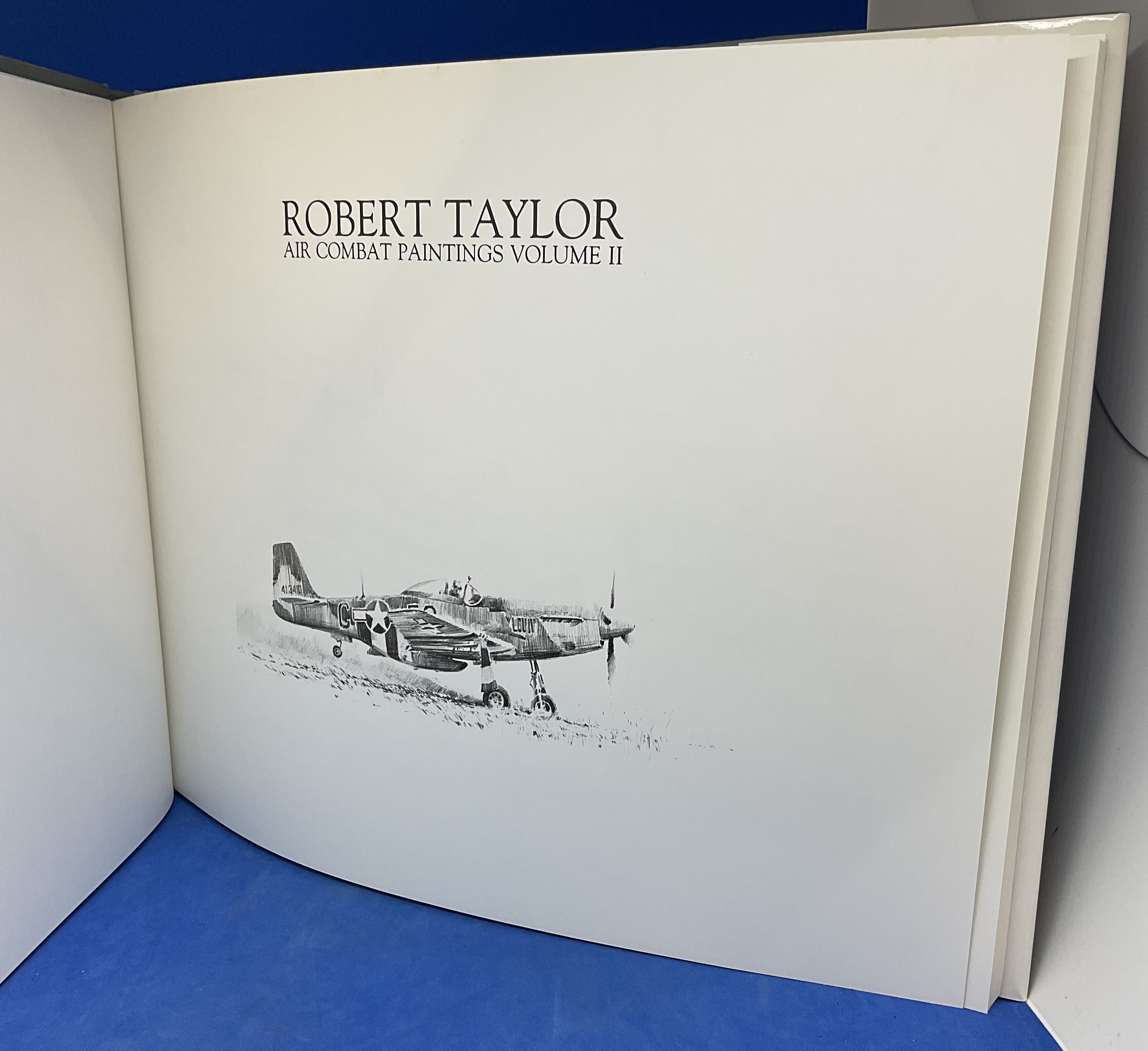 Robert Taylor Air Combat Paintings Vol 2 by Charles Walker and Robert Taylor. 1st Edition Hardback - Image 2 of 2