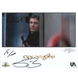 Bond Actor, Sean Bean signed 10x8 colour promo photograph pictured during his role as Alec Trevelyan