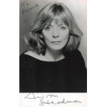 Actor, Alison Steadman signed 6x4 black and white photograph. Steadman OBE (born 26 August 1946)
