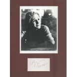 Actor, Olympia Dukakis mounted signature piece, overall size 16x12. This beautiful item features a