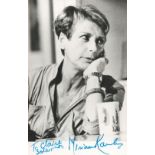 Actor, Miriam Karlin signed 6x4 black and white photograph dedicated to Claire. Karlin OBE (23