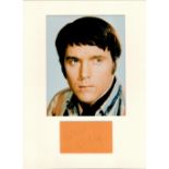 Actor Kenneth Cope 16x12 overall mounted signature piece includes signed album page and colour