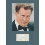 Actor, Martin Sheen mounted signature piece, overall size 16x12. This beautiful item features a