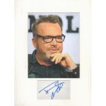 Actor, Tom Arnold mounted signature piece, overall size 16x12. This beautiful item features a colour