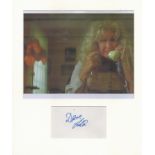 Actor, Diane Ladd mounted signature piece, overall size 16x12. This beautiful item features a colour