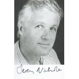 Actor, Jeremy Nicholas signed 6x4 black and white photograph. Nicholas is known for his roles on