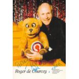 Ventriloquist, Roger De Courcey signed 6x4 colour promo photograph. Courcey (born 10 December 1944