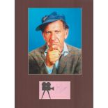 Actor, Jack Klugman mounted signature piece, overall size 16x12. This beautiful item features a