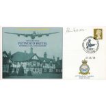 WW2 Dambuster Wg Cdr John Bell Signed Officers Mess Petwood Hotel FDC. 1 of 23. British 1st Class