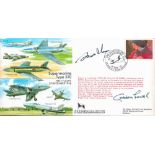 RAF Lt Dave Morgan and Gordon Powell Signed Supermarine Type 150 1st Flight 29/12/1948 FDC. 62 of