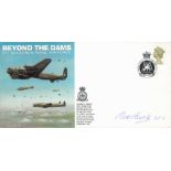 WW2 Flt Lt Bill Buttle DFC Signed Beyond the Dams 617 Squadron RAF FDC. 5 OF 5 Covers issued.