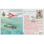 Jean Batten Signed 60th Anniv of the First Flight from England to Australia 12 November 10