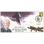 WW2 Jack Sockett Signed 120th Anniv Celebrating Birth of Barnes Wallis 26th Sept 1887 FDC. 6 of 19