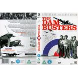 WW2 Sgt Eric Quinney Signed the Dam Busters DVD Sleeve, With DVD Included. DVD in Mint Condition.