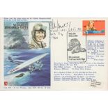 WW2 Air Cdre Archibald Winskill Signed Sir Charles Kingsford Smith FDC. Australia Stamp with