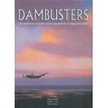 WW2 12 Dambusters Signed Dambusters 1st Ed Hardback Book by Chris Ward and Andy Lee. Signatures