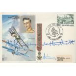 WW2 Colonel Baron Willie Coppins De Houthulst Signed Personal Flown Cover RAFM HA(SP2). 982 of